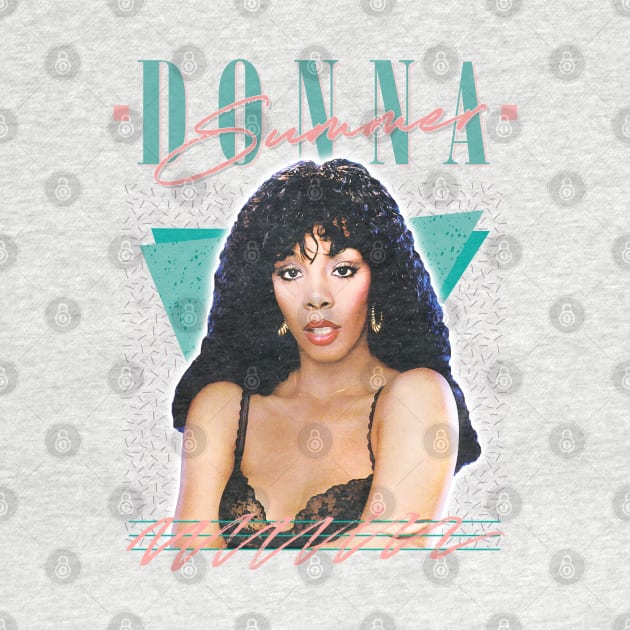 Donna Summer / Retro Style Fan Art Design by DankFutura